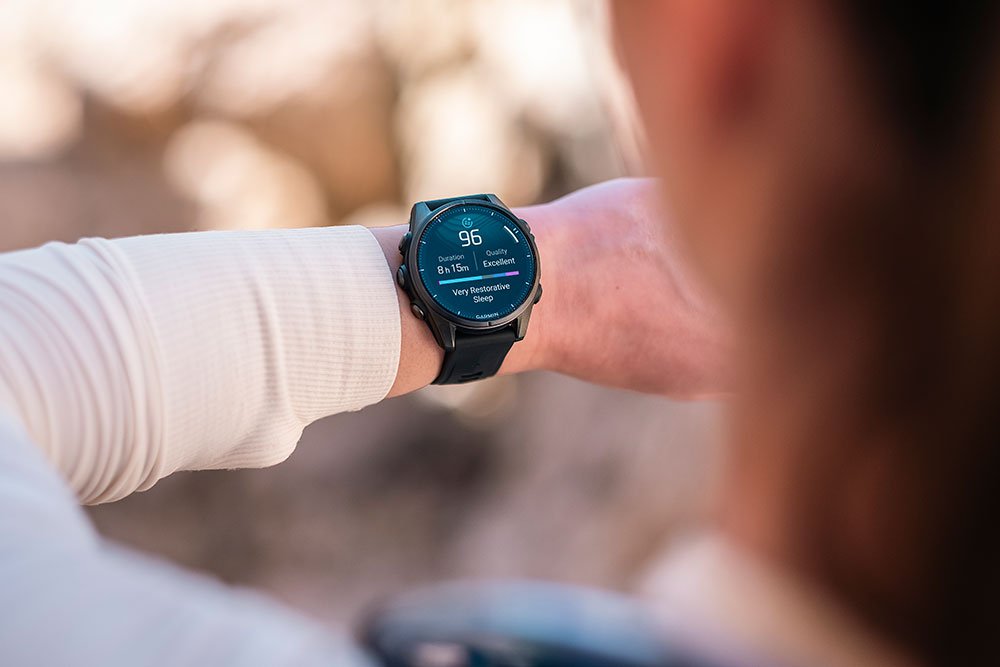 Garmin Fēnix® 8 - 43 mm AMOLED Sapphire - GPS Multisport – Bild 3