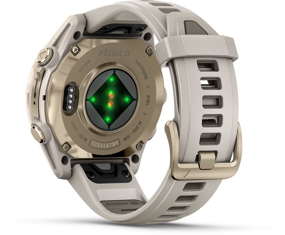 Garmin Fēnix® 8 - 43 mm AMOLED Sapphire - GPS Multisport – Bild 6